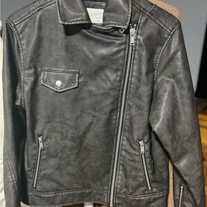 Universal Thread Black Faux Leather Jacket